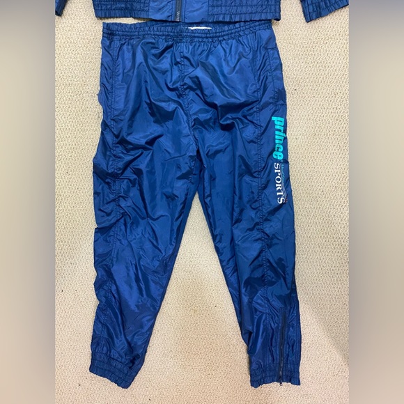 Prince Vintage Tennis Track Suit Men’s Jacket Large, Pants Medium - Picture 4 of 15